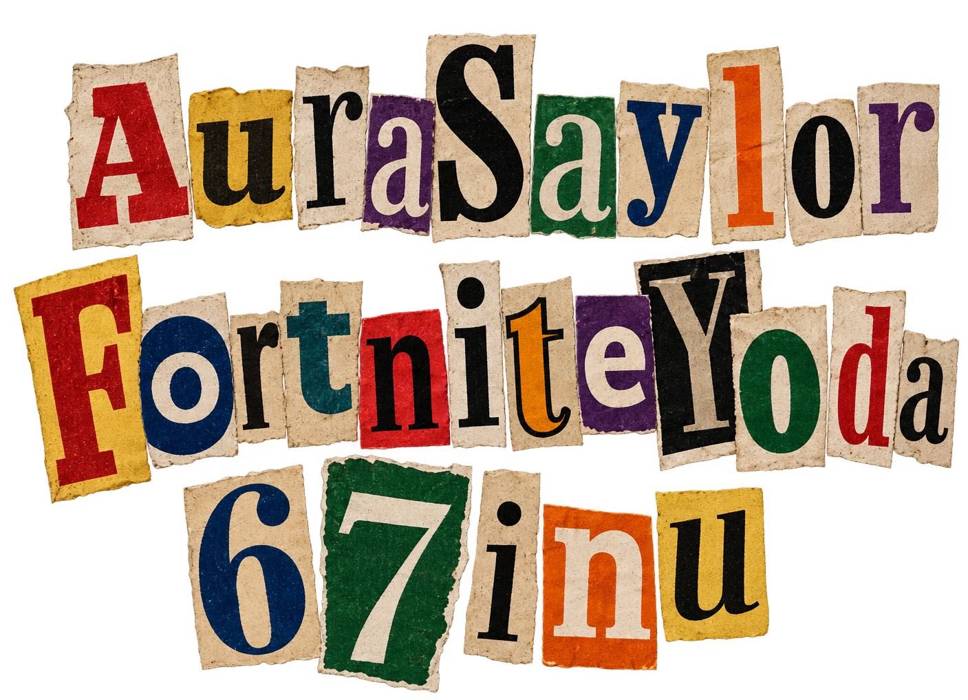 Aura Saylor Fortnite Yoda 67 inu